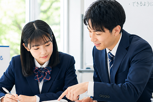 学習塾、教育関係用の完成見本